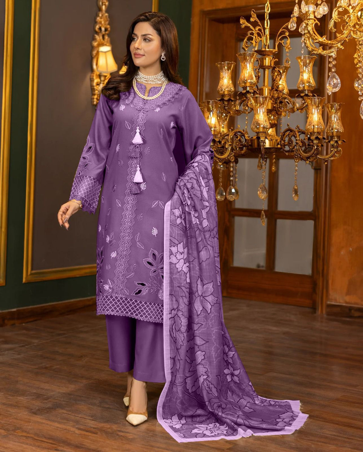 NEW ARRIVAL'S SUMMER COLLECTION 2026*✨ *BRAND NAME* SHE EDGE *FABRIC* PREMIUM LAWN Air-jet 90/70