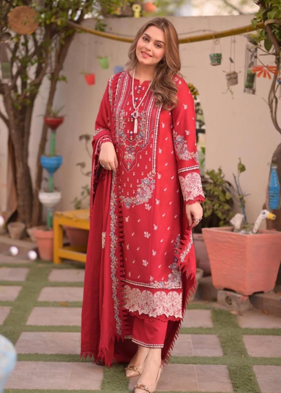 Alhamdulilla* Lawn EiD collection 2026 *Aneela’s MOST DEMANDING EDITION* *03PCS UNSTITCHED SUIT* *FABRIC lawn90/88*