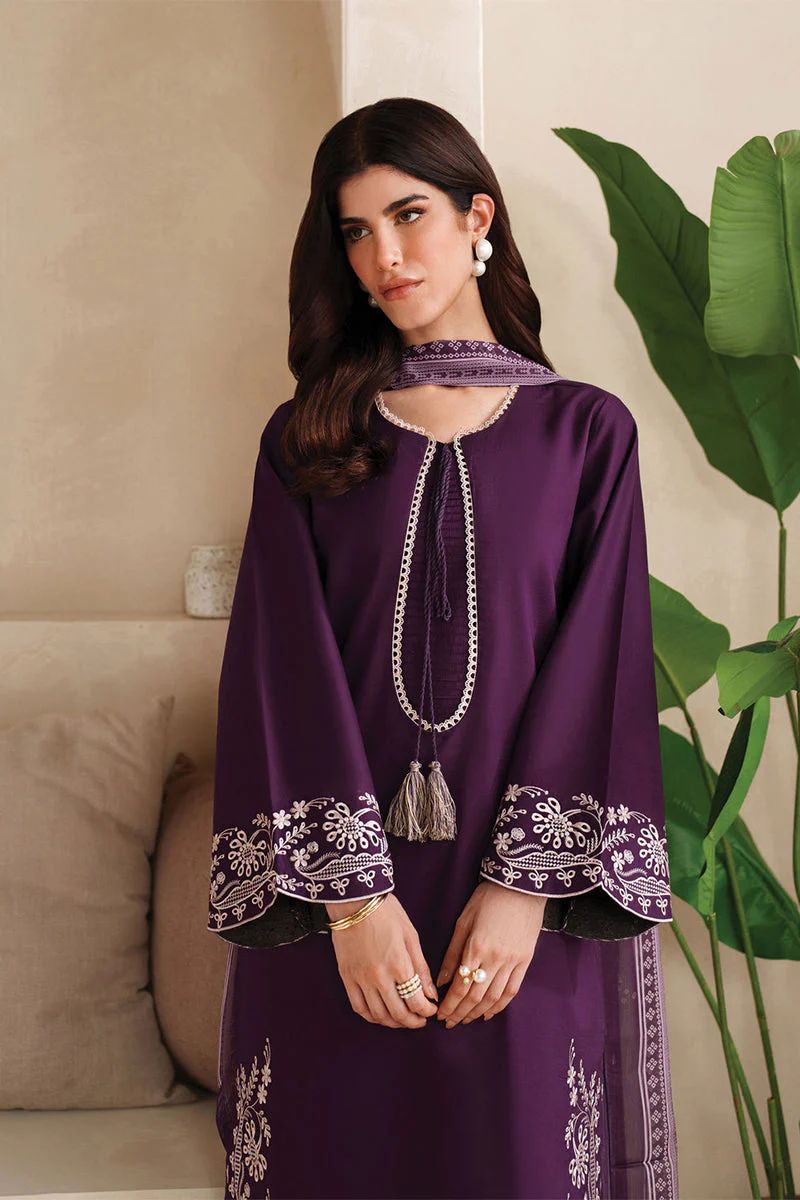 GARNET 3PCS CAUSAL EMBROIDERED COLLECTION