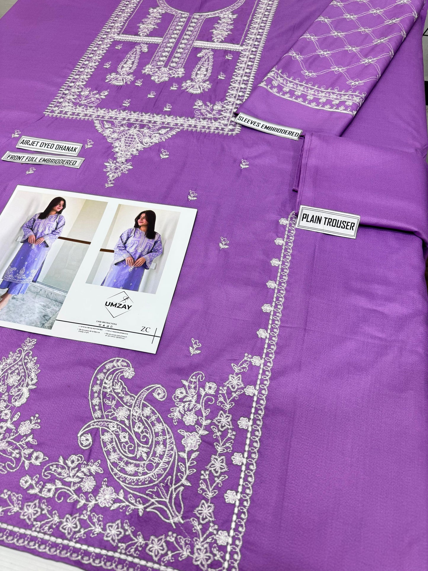 Two Piece*
Code:313
**100% FULL DYED Premium DHANAK