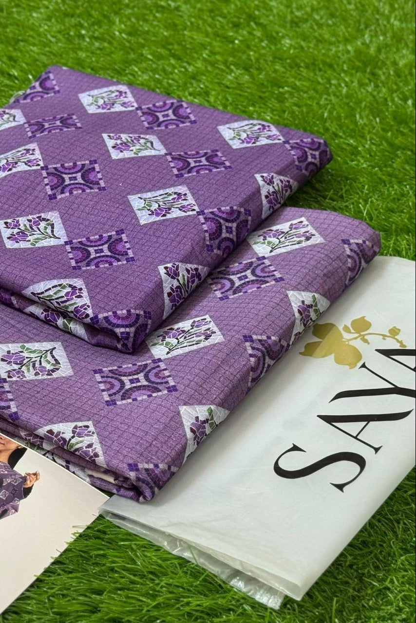 Saya original brand article in soft Khadar