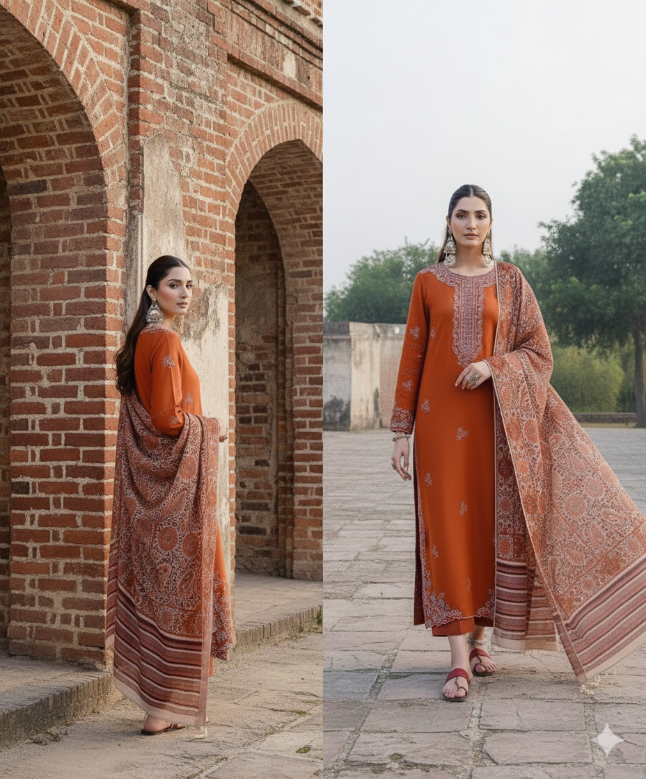 Alhamdulilla* *IZEL MOST DEMANDING EDITION* *03PCS UNSTITCHED SUIT