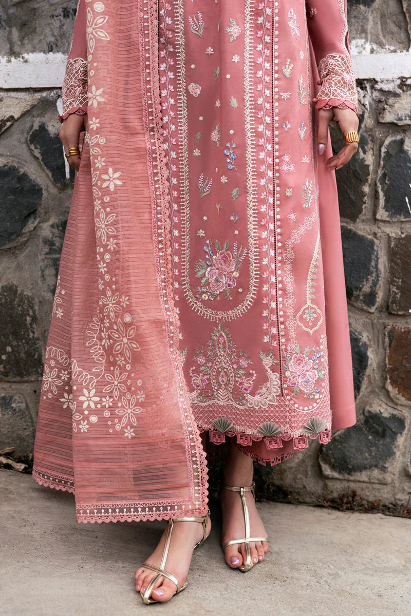 QALAMQAR 3PC UNSTITCHED SUMMER