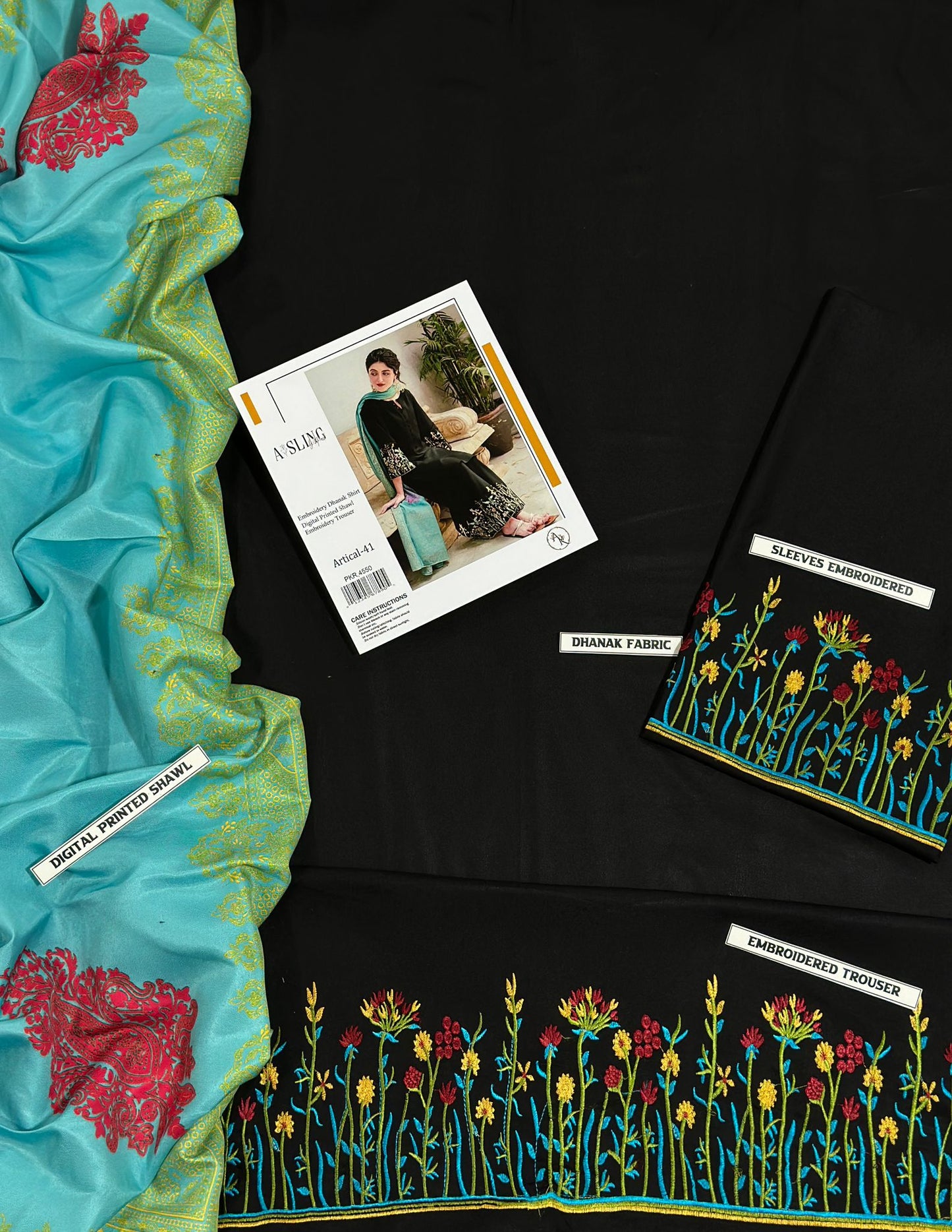 *BRAND NAME : URGE*_
CATEGORY : DHANAK 3PC Embroidered*