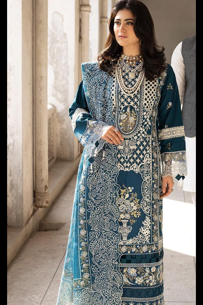 SUMMER COLLECTION 🌻_* *ALHAMDULILAH* *MAHNOOR* 3pc Summer Casual Collection Code:18