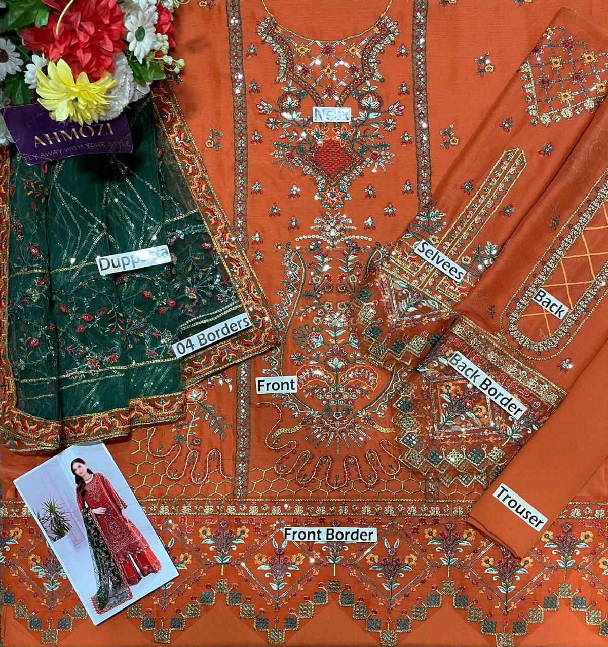 Presenting Alizeh Embroidered Chiffon collection arrived