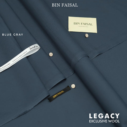 Bin Faisal legacy in premium fabric. Blending Merino wool for warmth & breathability