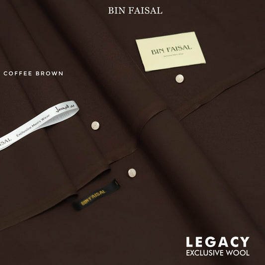 Bin Faisal legacy in premium fabric. Blending Merino wool for warmth & breathability
