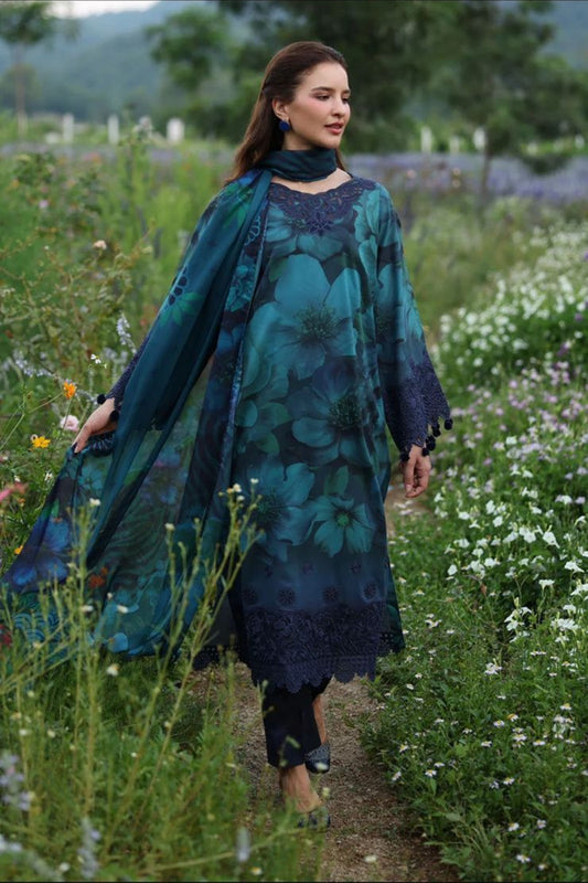 Baroque lawn NOW AVAILABLE WITH SILK DUPATTA