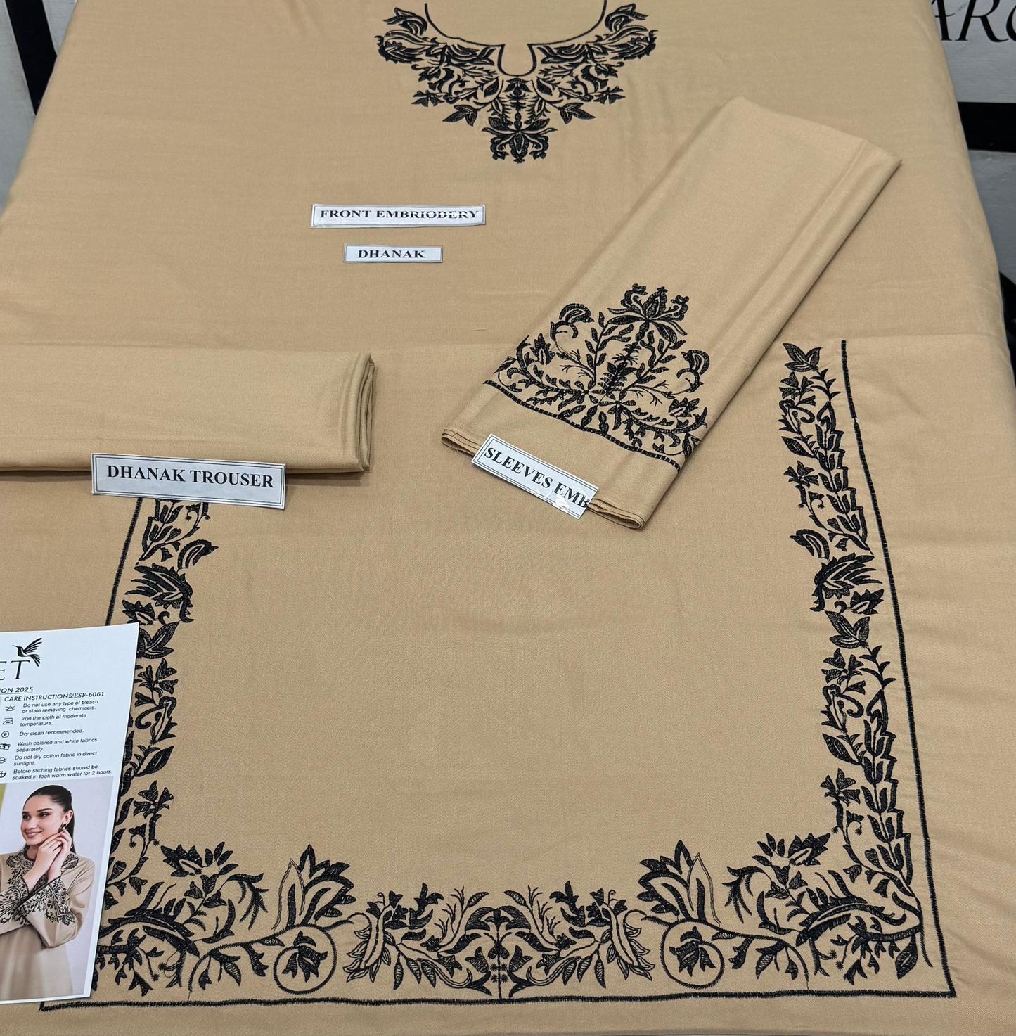 Two Piece*  
Code:313
**100% FULL DYED Premium DHANAK