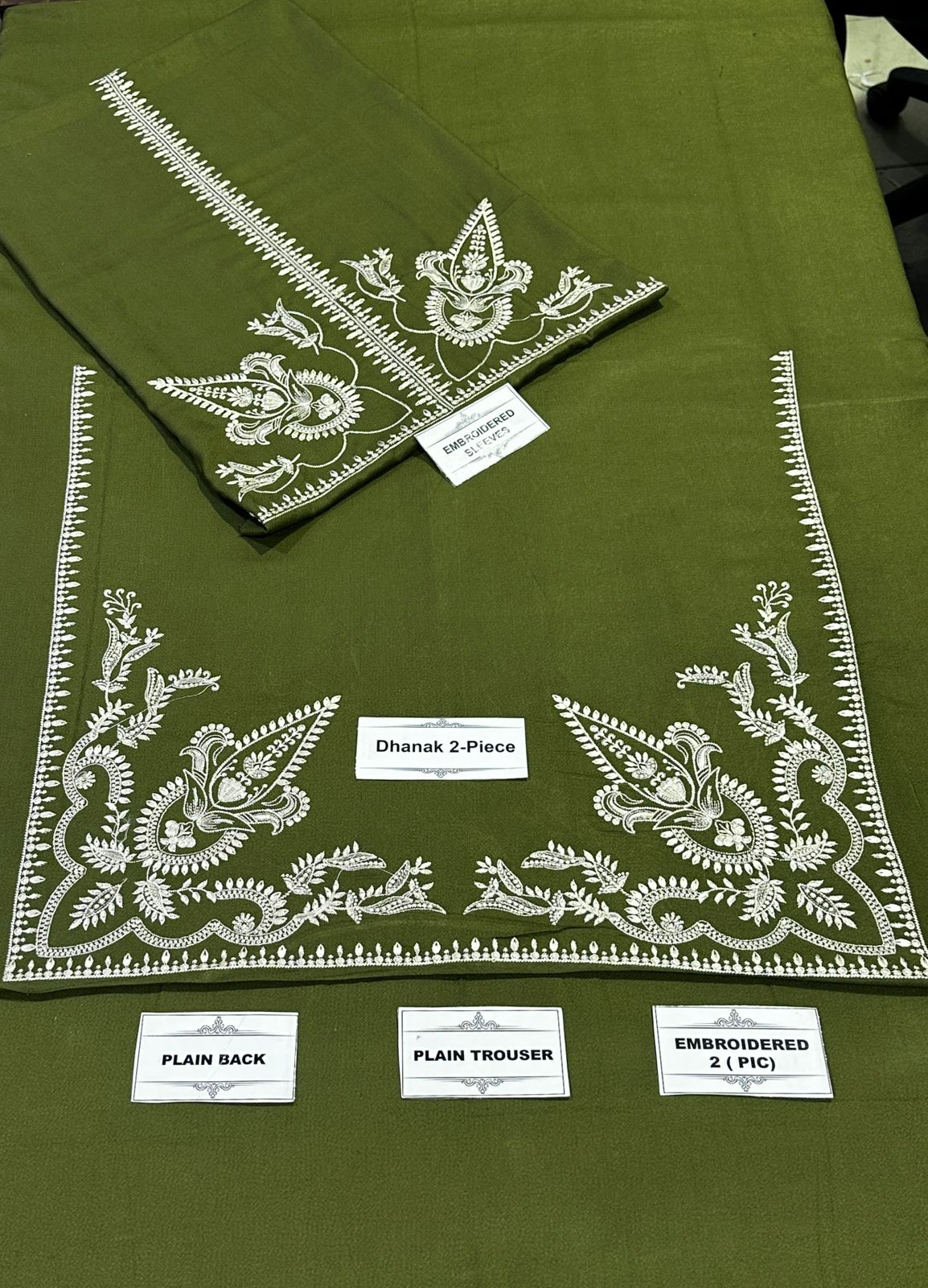 Two Piece*  
Code:313
**100% FULL DYED Premium DHANAK