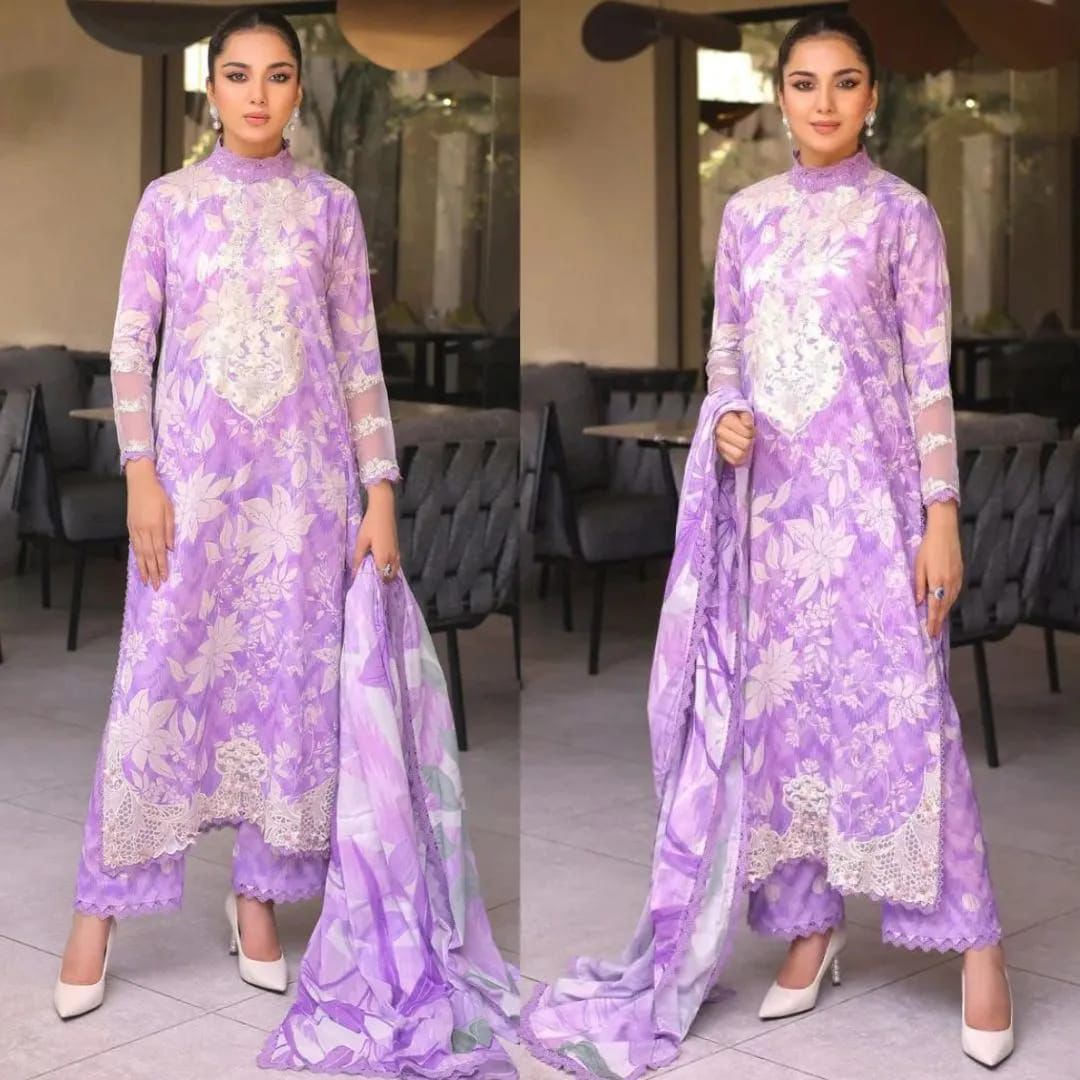 Lawn collection 2026
*Iznik MOST DEMANDING EDITION*
*03PCS UNSTITCHED SUIT*
*FABRIC Digtal printed lawn90/88*