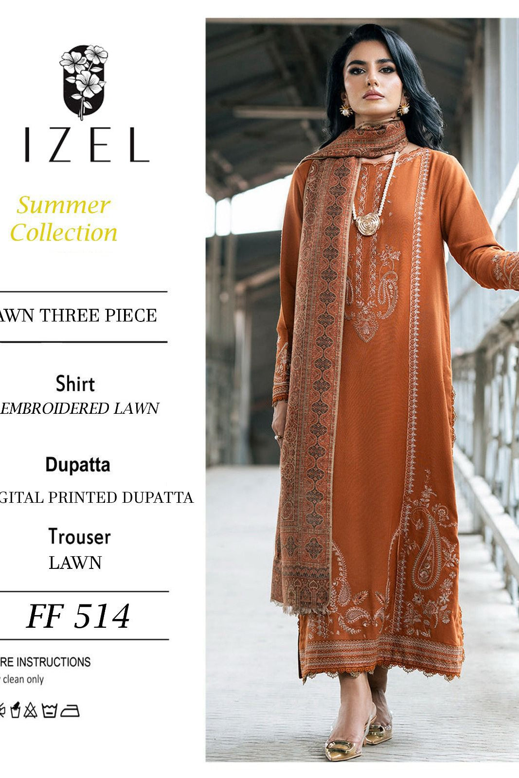 SUMMER COLLECTION ```

*Izel 514*
*Stuff: Best Quality Pure Airjet lawn 90/70* guaranteed
