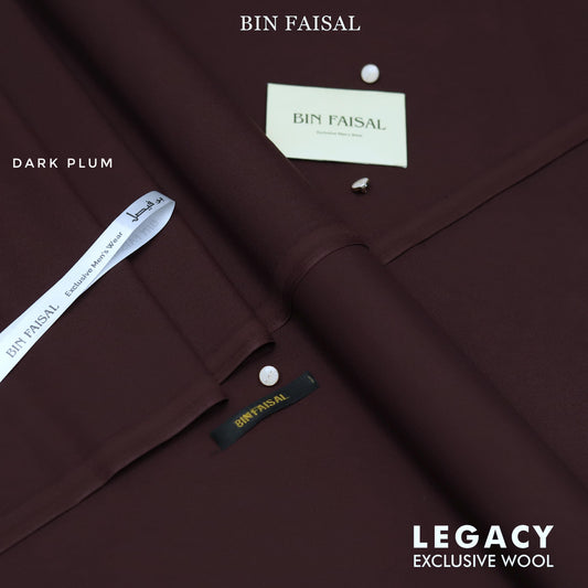Bin Faisal legacy in premium fabric. Blending Merino wool for warmth & breathability