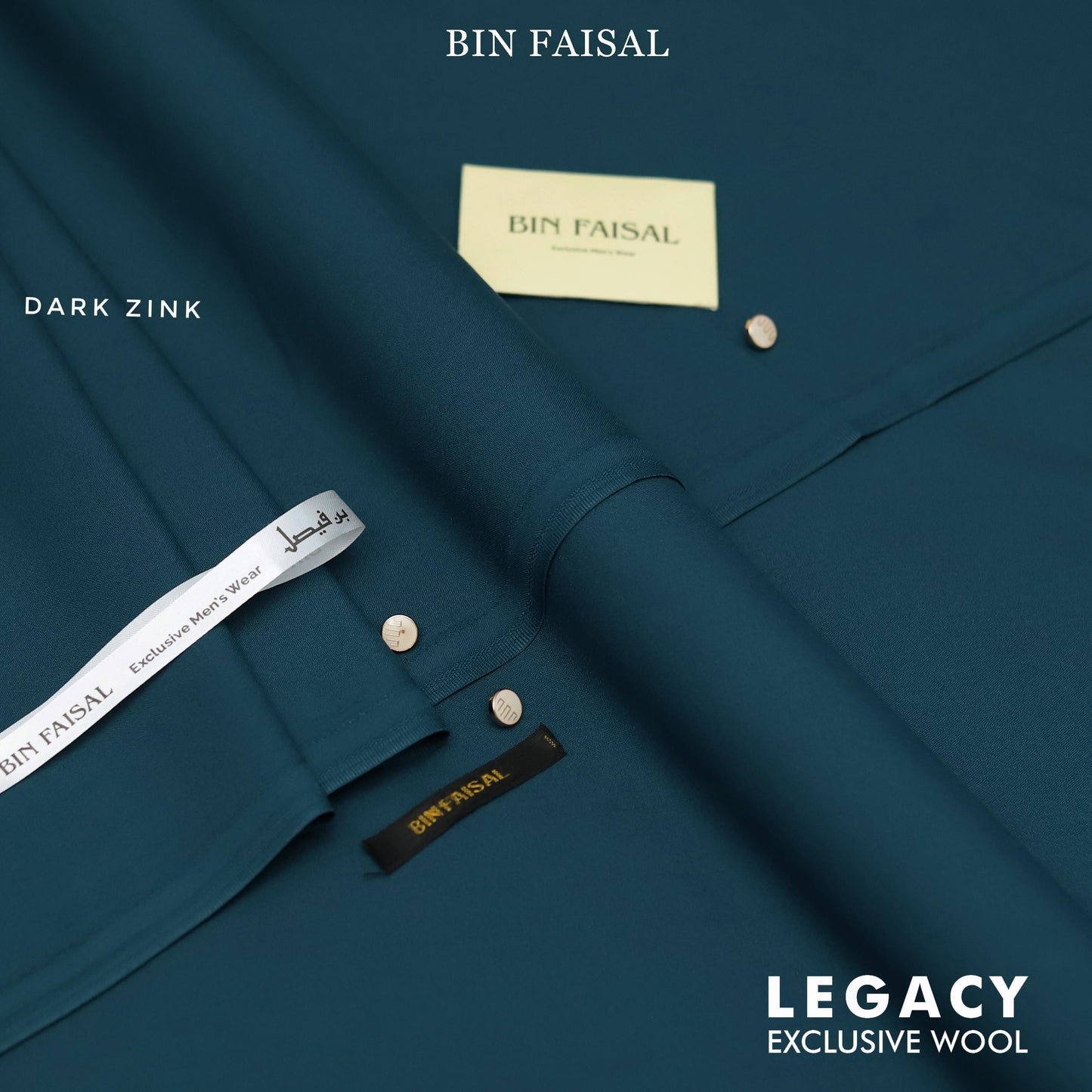 Bin Faisal legacy in premium fabric. Blending Merino wool for warmth & breathability