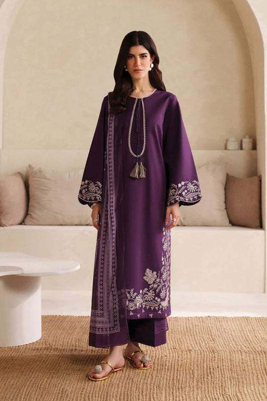 GARNET 3PCS CAUSAL EMBROIDERED COLLECTION
