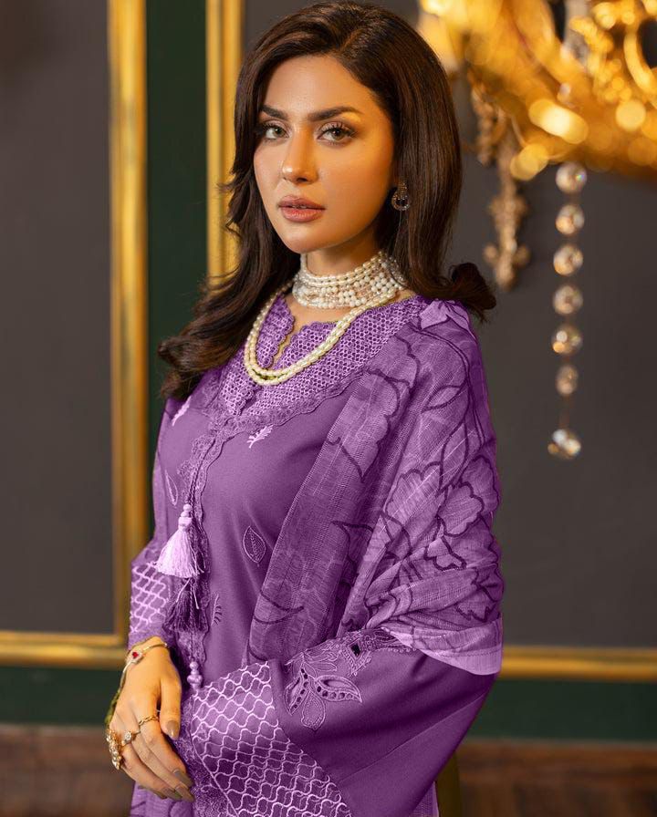 NEW ARRIVAL'S SUMMER COLLECTION 2026*✨ *BRAND NAME* SHE EDGE *FABRIC* PREMIUM LAWN Air-jet 90/70