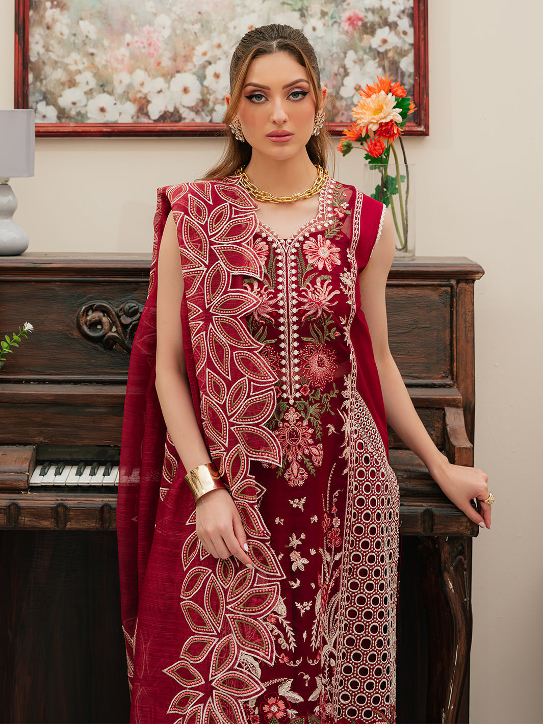 MAHNUR | CELESTIAL | 3 PC LUXURY LAWN