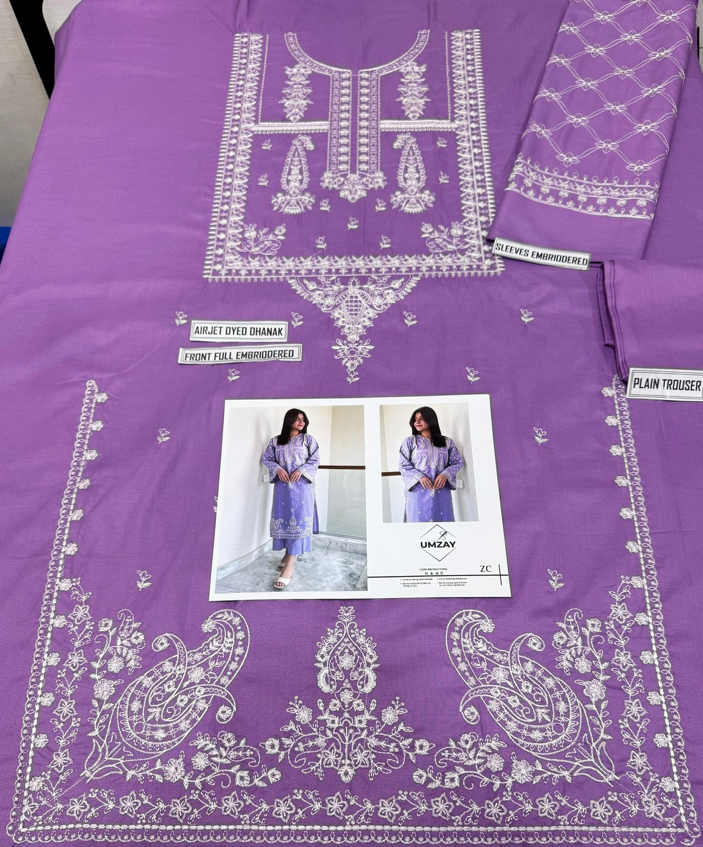 Two Piece*  
Code:313
**100% FULL DYED Premium DHANAK