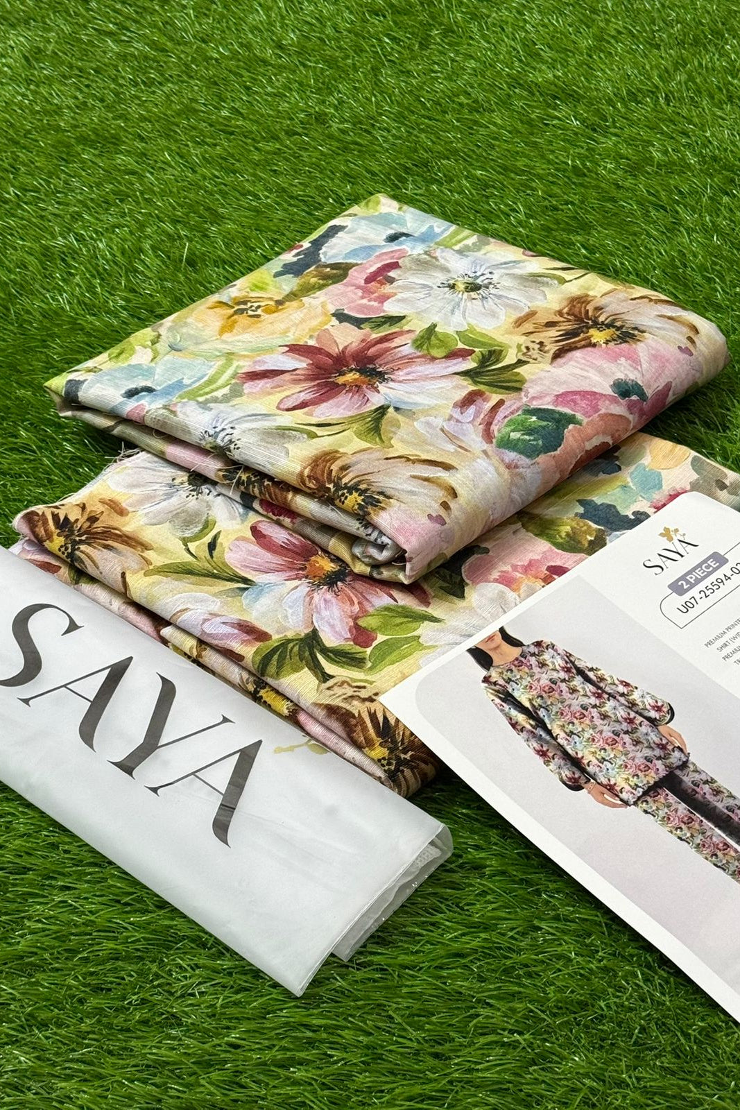 Saya original brand article in soft Khadar