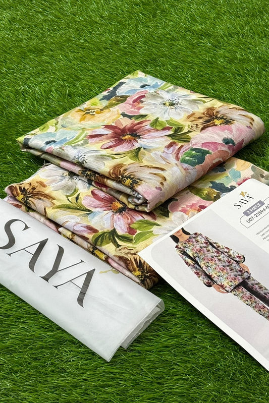 Saya original brand article in soft Khadar