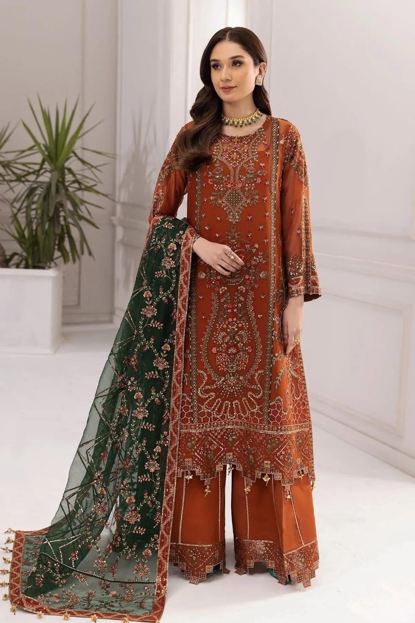 Presenting Alizeh Embroidered Chiffon collection arrived