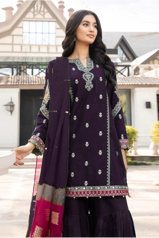 Maria-b hit code in Dhanak fabric premium quality