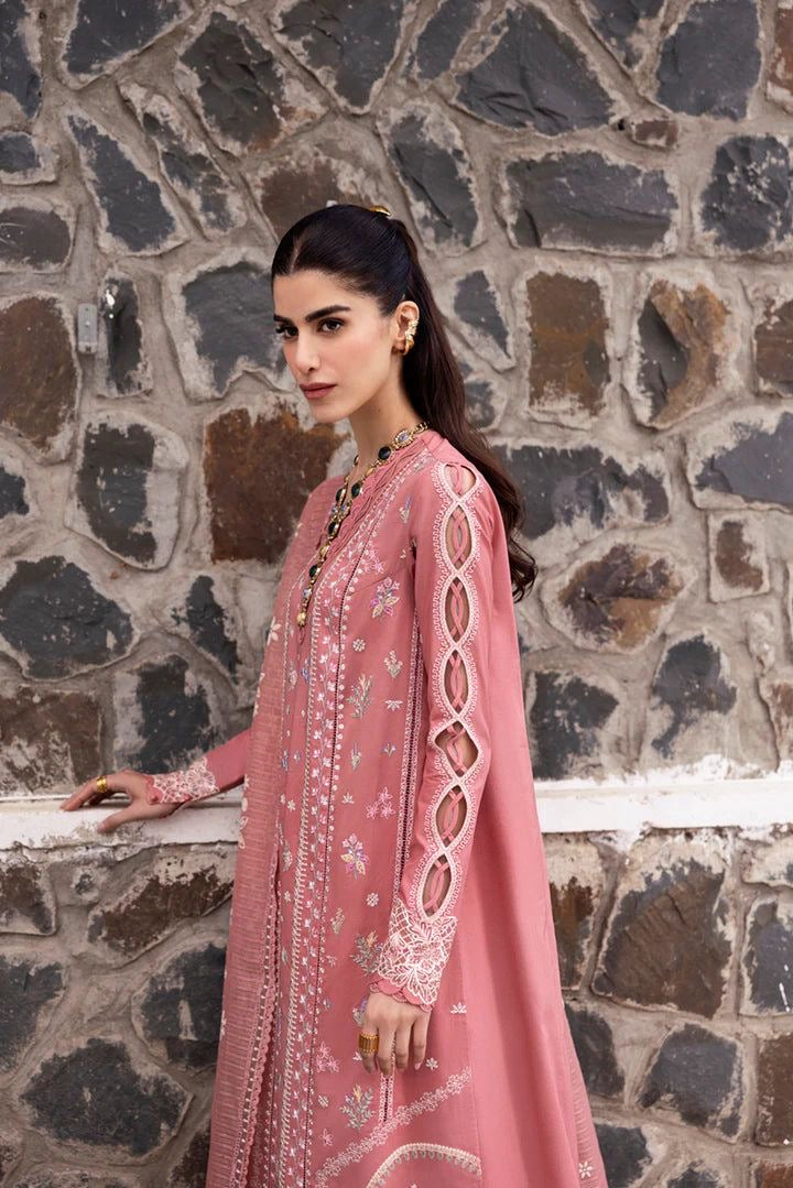 QALAMQAR 3PC UNSTITCHED SUMMER