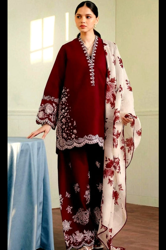 NEW ARRIVAL'S Summer COLLECTION 2026 *BRAND NAME* ZARA SHAHJAHAN *FABRIC* PREMIUM AIR-JET Lawn 90/70 *Lawn QUALITY* 💯% GUARANTEED