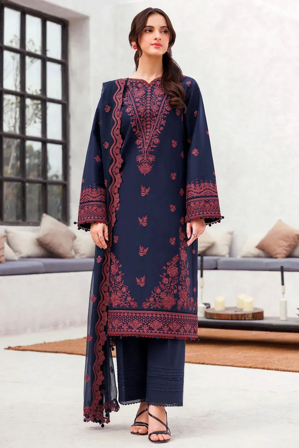 SUMMER COLLECTION ``` 🍂*_Farasha 502_*🍂 *Stuff: Best Quality Air jet lawn 90/70