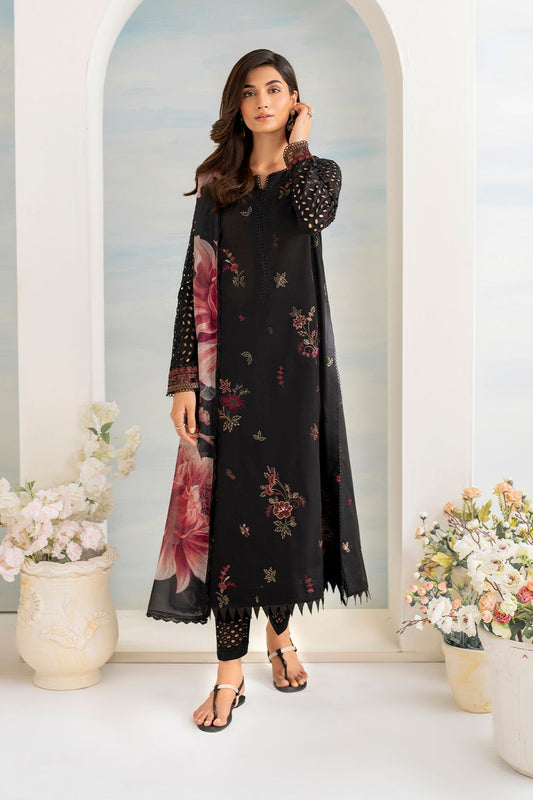 Ahmozi Presenting Iznik Lawn Collection 3 pieces embroidered