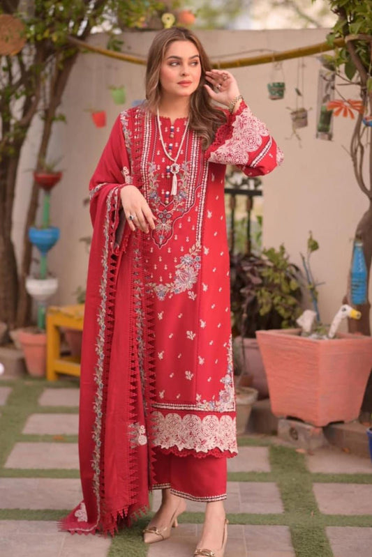 Alhamdulilla* Lawn EiD collection 2026 *Aneela’s MOST DEMANDING EDITION* *03PCS UNSTITCHED SUIT* *FABRIC lawn90/88*