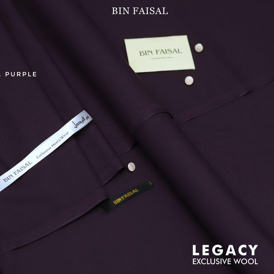 Bin Faisal legacy in premium fabric. Blending Merino wool for warmth & breathability