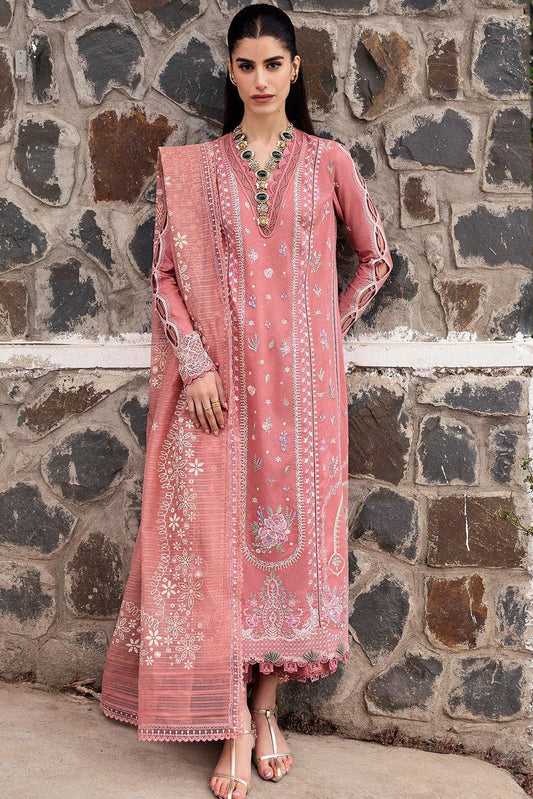 QALAMQAR 3PC UNSTITCHED SUMMER