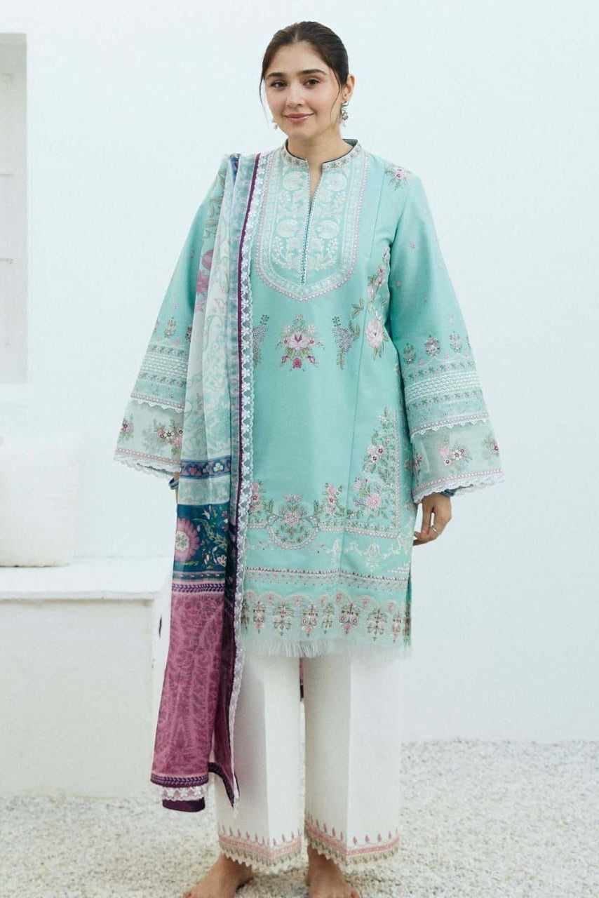 SUMMER LAWN COLLECTION 2026*✨

*BRAND NAME* ZARA SHAH JAHAN

*FABRIC*
PREMIUM AIR-JET LAWN