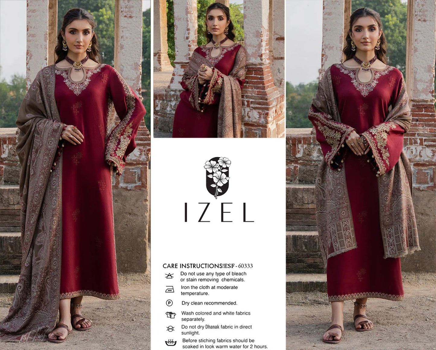 IZEL  Winter collection Dhanak stuff Quality guarantee