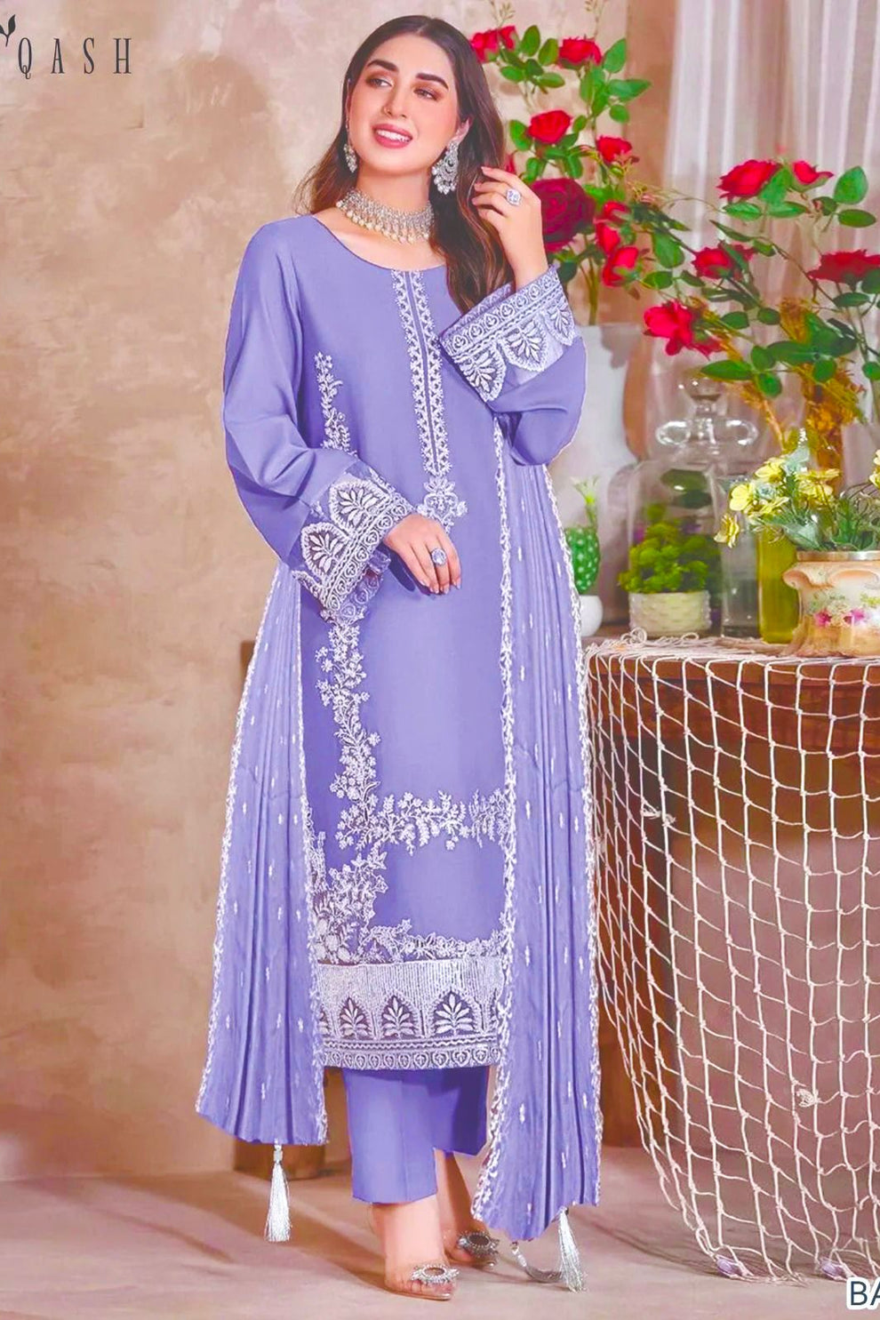 CRIMSON 3PCS LAWN EMBROIDERED COLLECTION