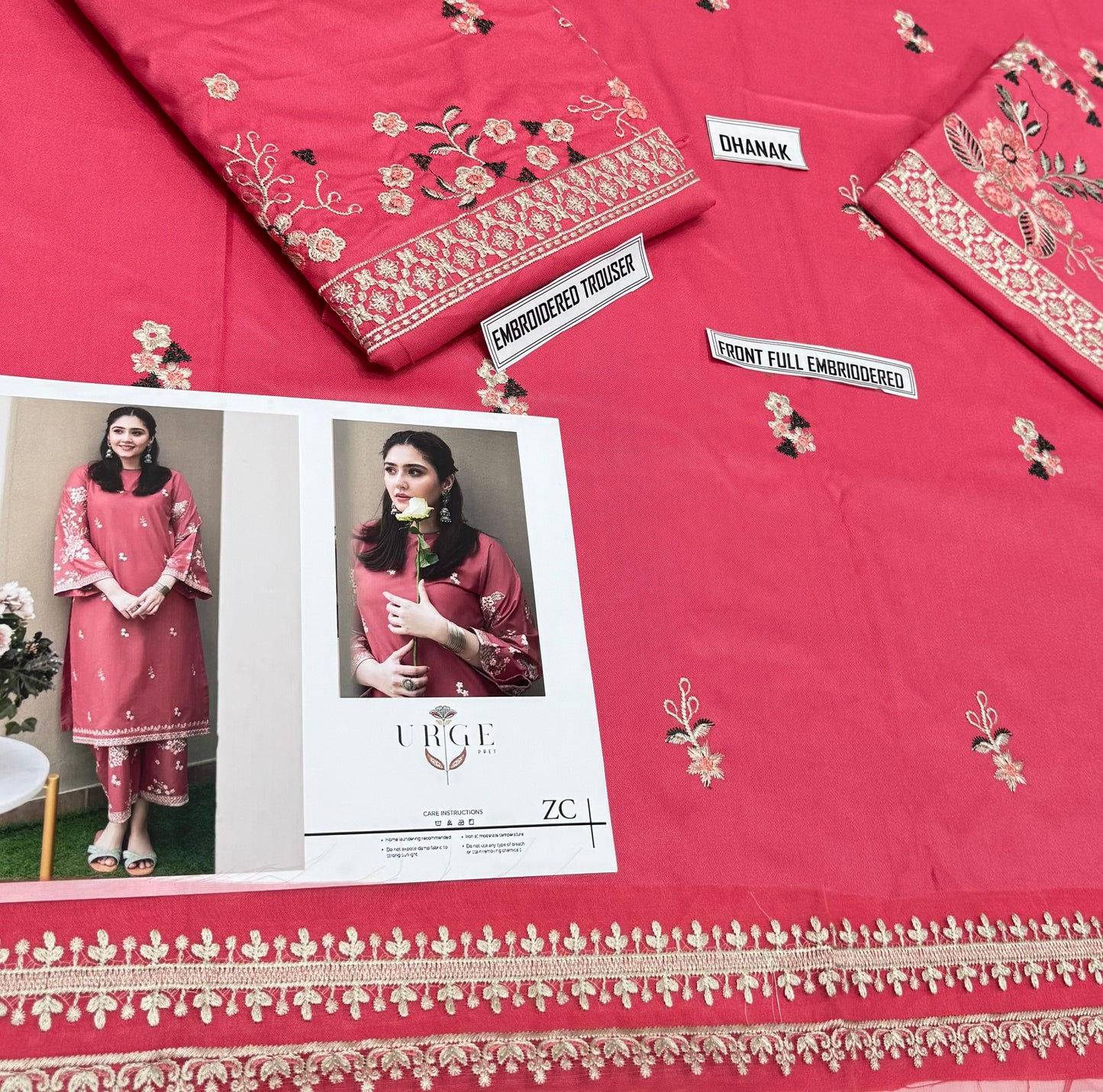 Two Piece*  
Code:313
**100% FULL DYED Premium DHANAK