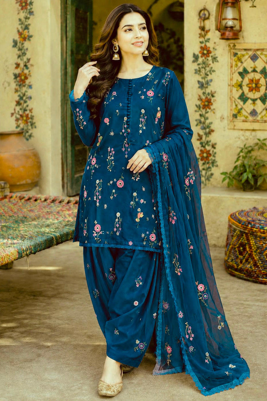 INDIAN BOTI 3pc WINTER Casual Collection