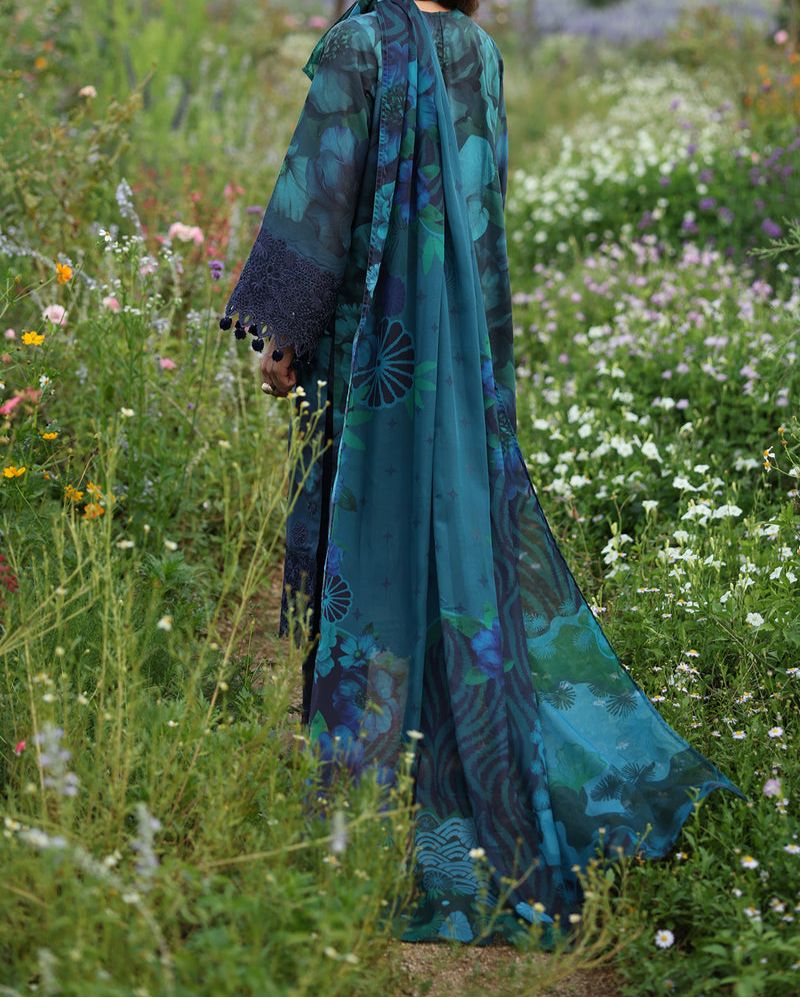 Baroque lawn NOW AVAILABLE WITH SILK DUPATTA