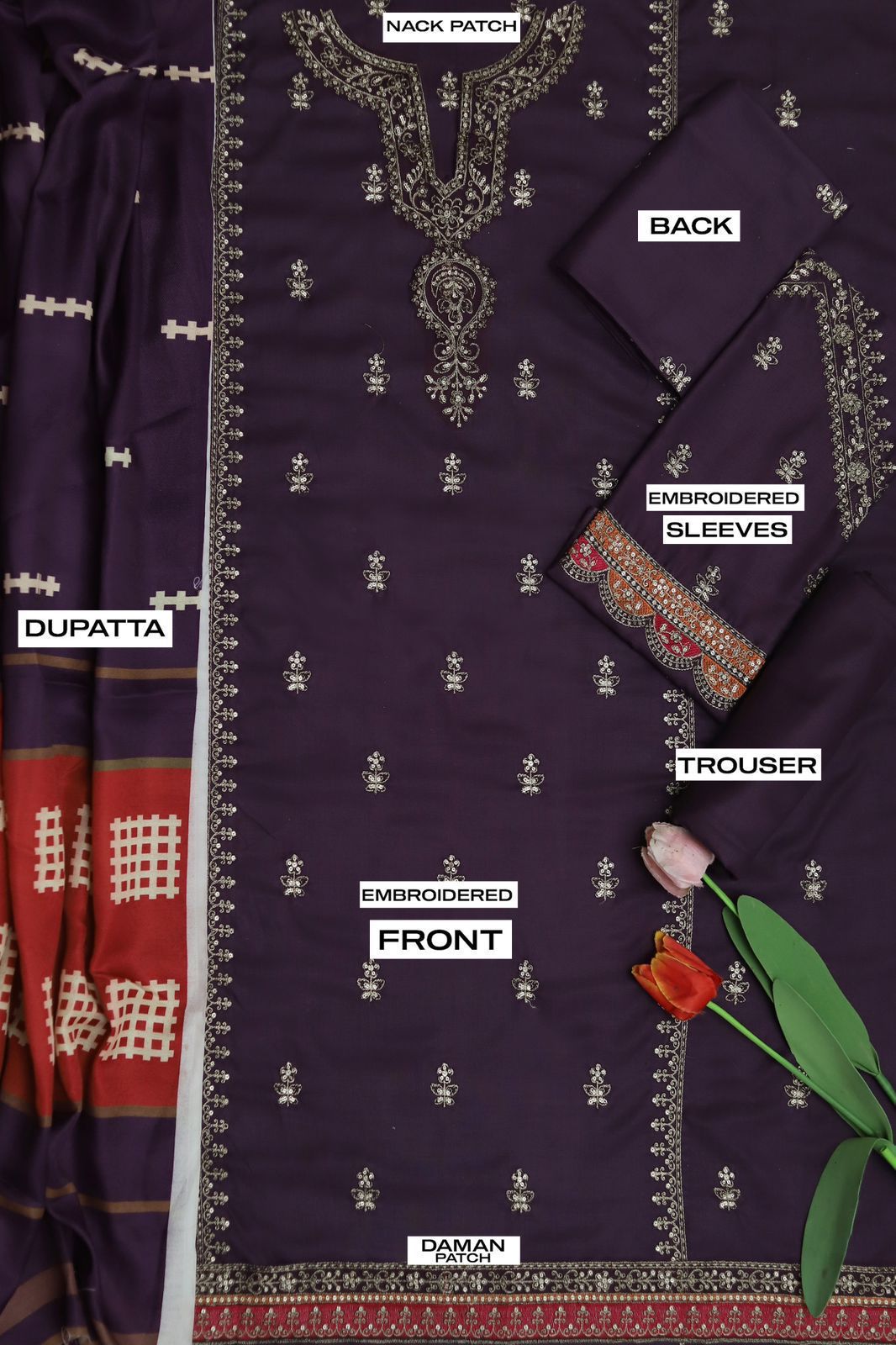 Maria-b hit code in Dhanak fabric premium quality