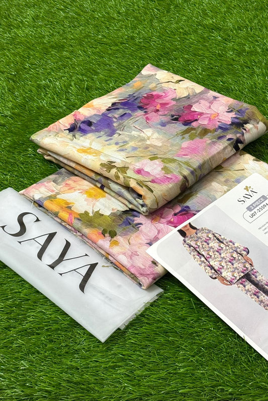 Saya original brand article in soft Khadar