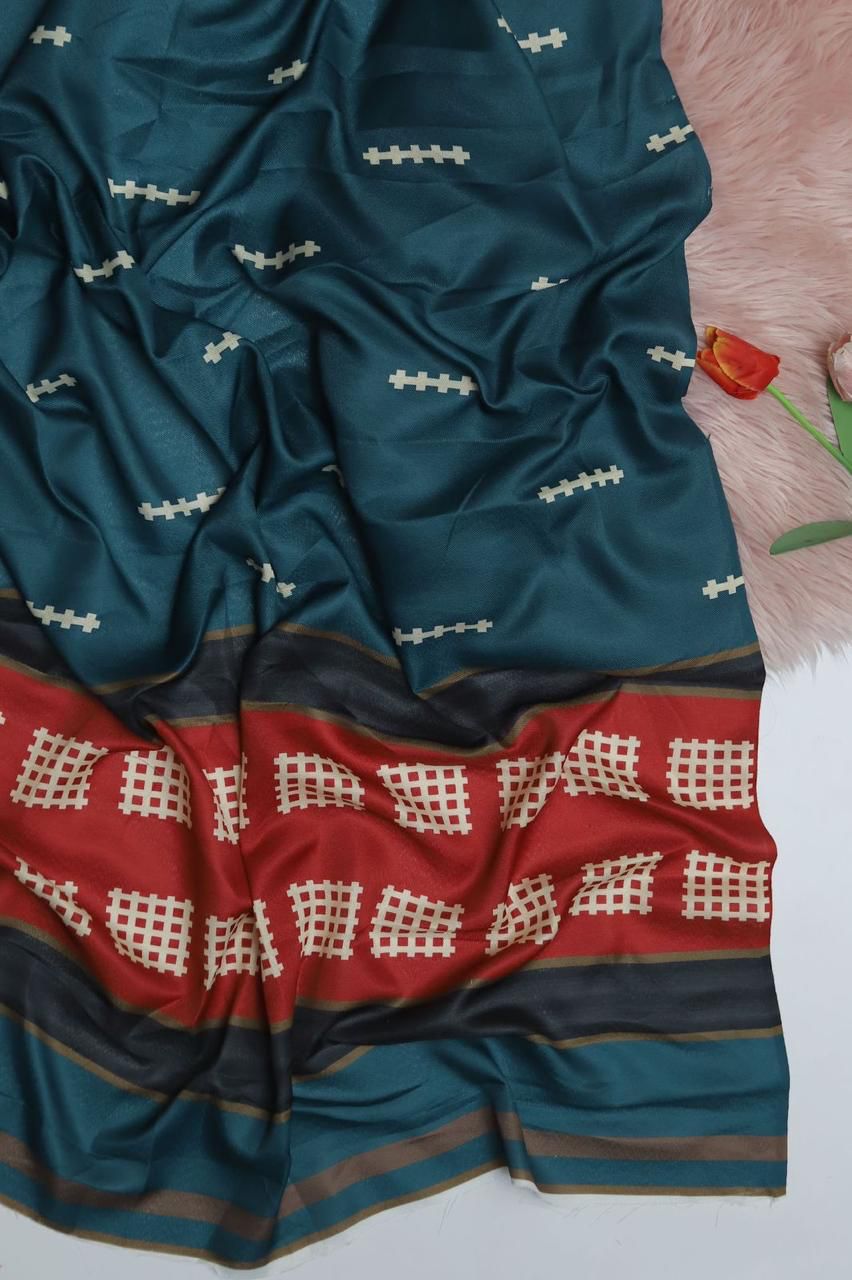 Maria-B Hit code in Dhanak fabric in premium quality