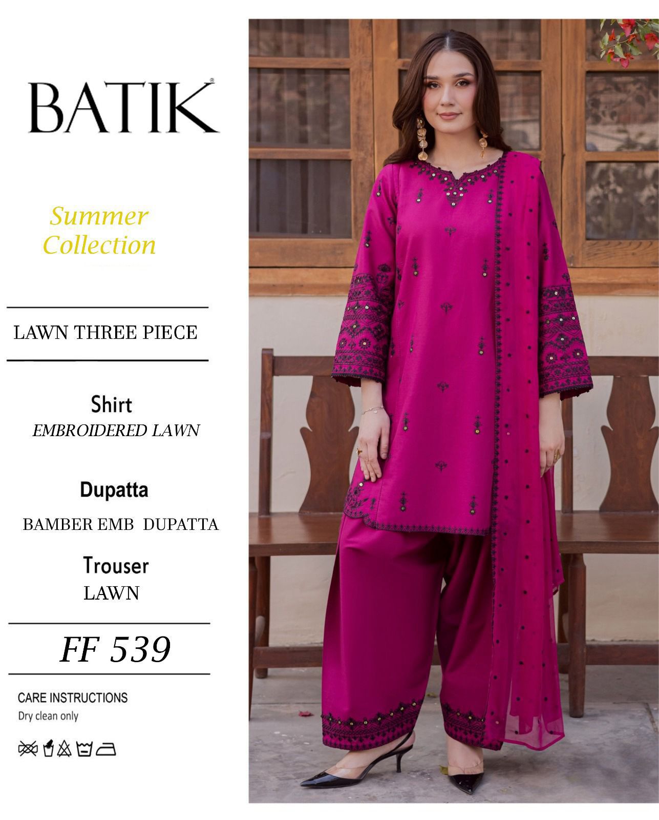 BATIK 539 *
*Stuff: Best Quality Pure Airjet lawn 90/70* guaranteed