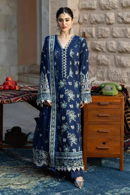 Tahira - Luxury 3PC Chikenkari Heavy Embroidered Suit