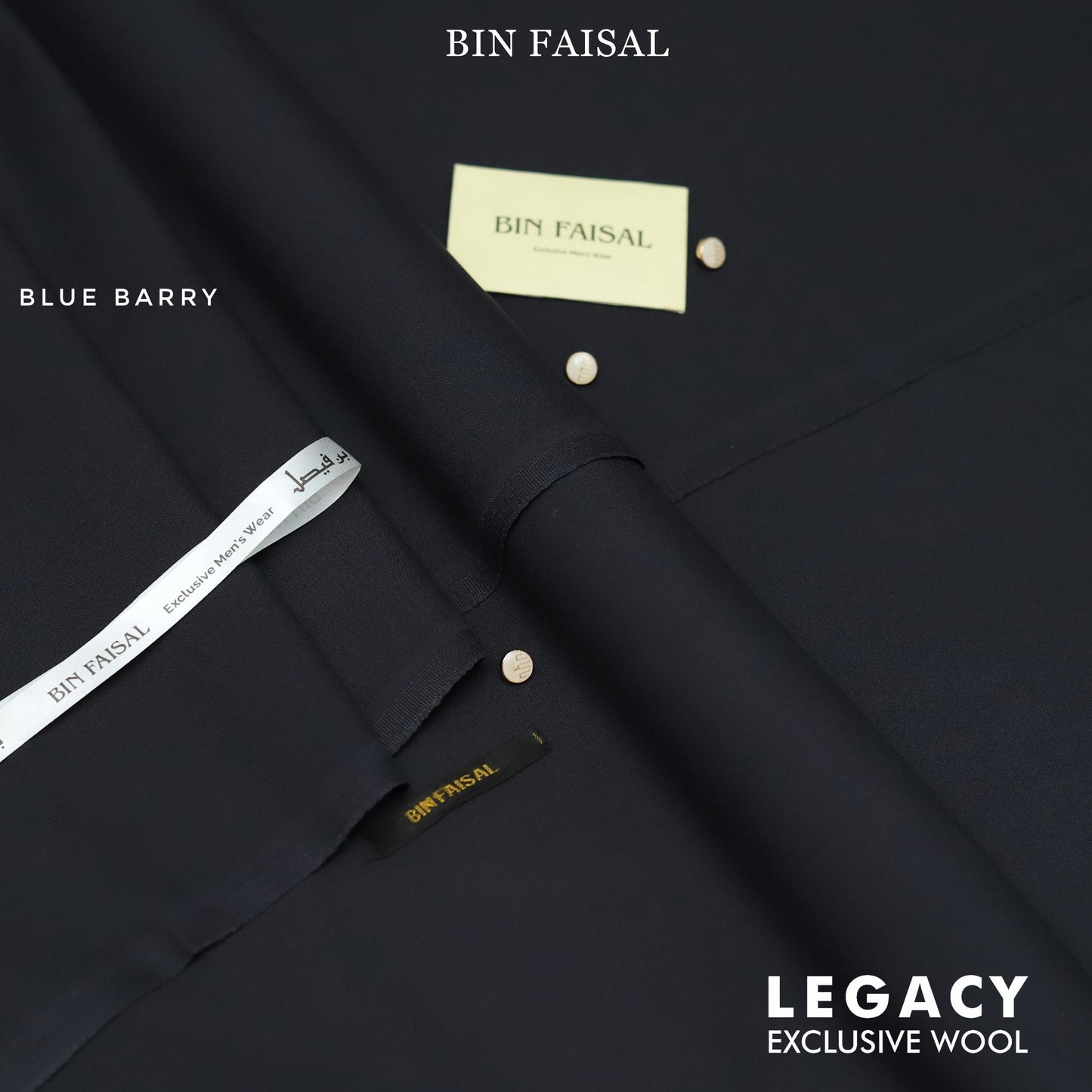 Bin Faisal legacy in premium fabric. Blending Merino wool for warmth & breathability