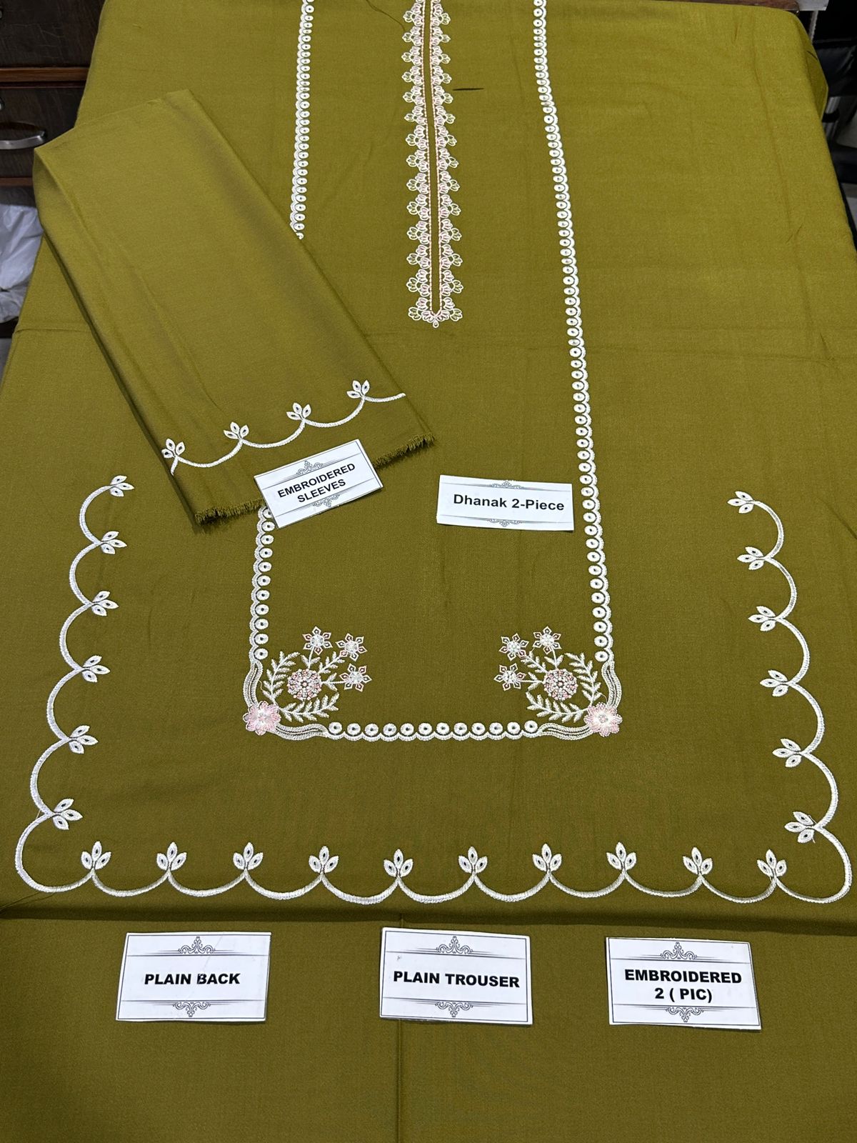 Two Piece*  
Code:313
**100% FULL DYED Premium DHANAK