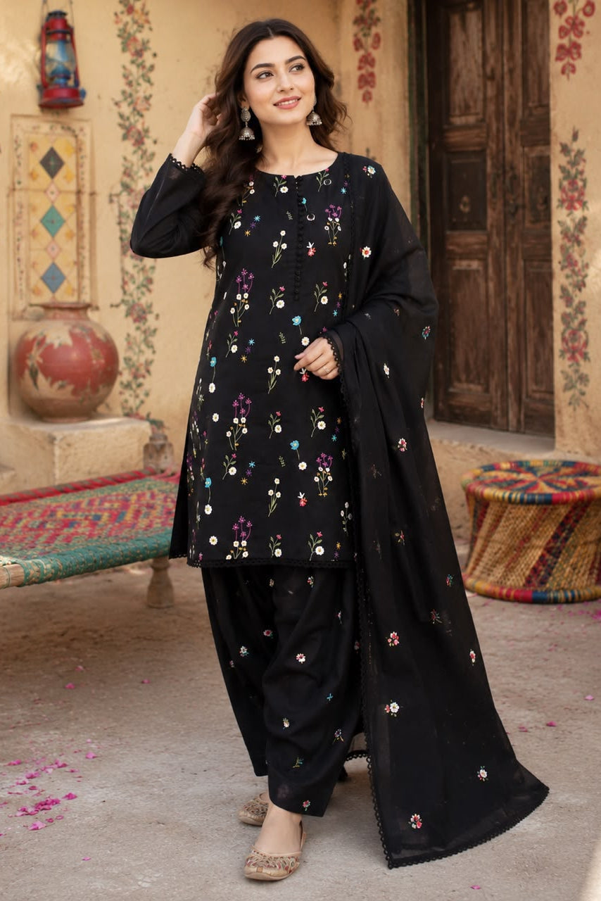 INDIAN BOTI 3pc WINTER Casual Collection