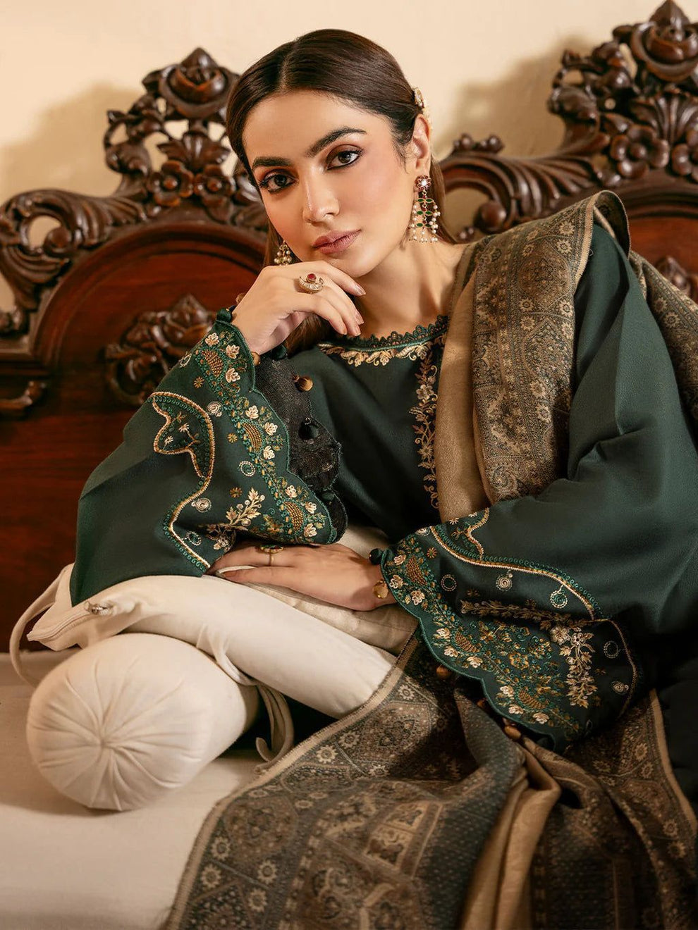 ZARASHAHJAHAN 3PC CASUAL EMBROIDERED COLLECTION